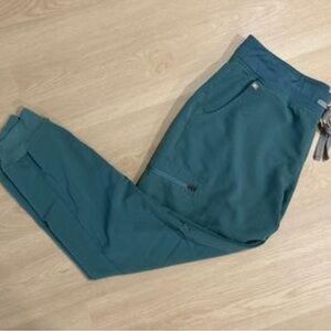 Figs Teal Jogger Scrub Pants